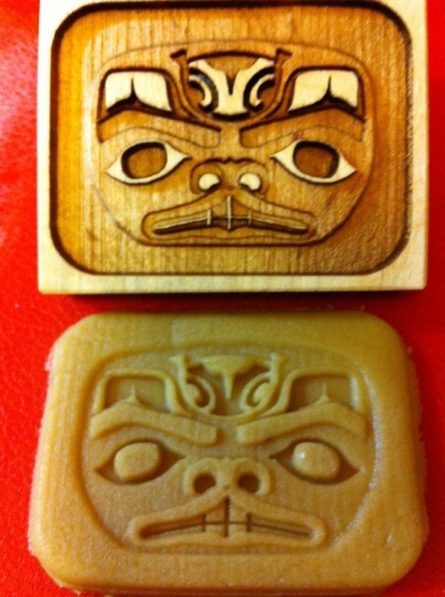 Cookie mold press  Haida Art  Collectible  