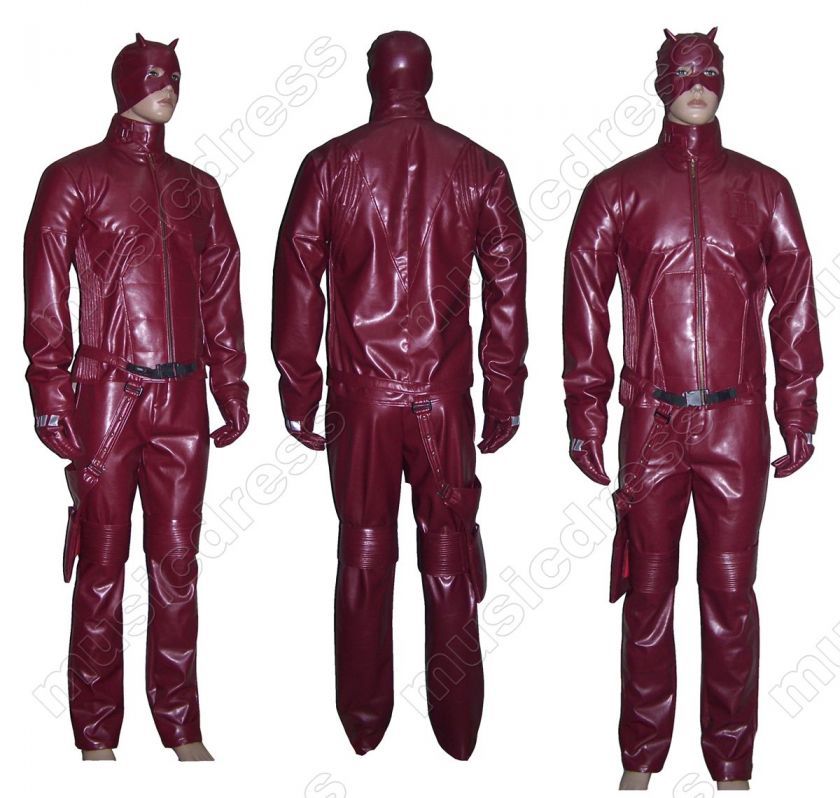 Adult and kids Marvel Daredevil Cosplay Costume  