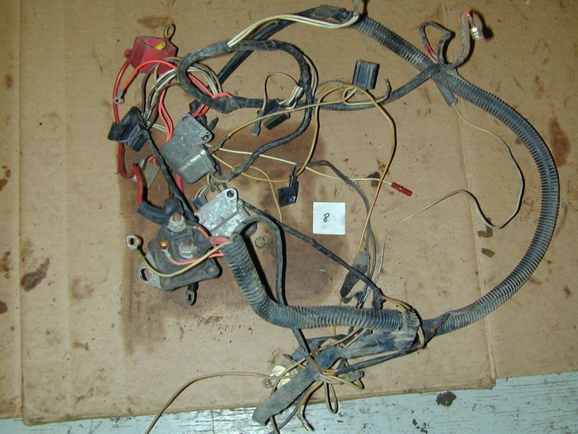 Cub Cadet 1604 Garden Tractor Riding Lawn Mower   Wiring Harness 