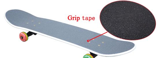 pvc material hard wearing and skidproof the grip tape needs to be cut 