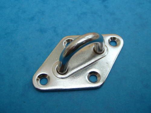 5mm STAINLESS STEEL 316 DIAMOND EYE PLATE  