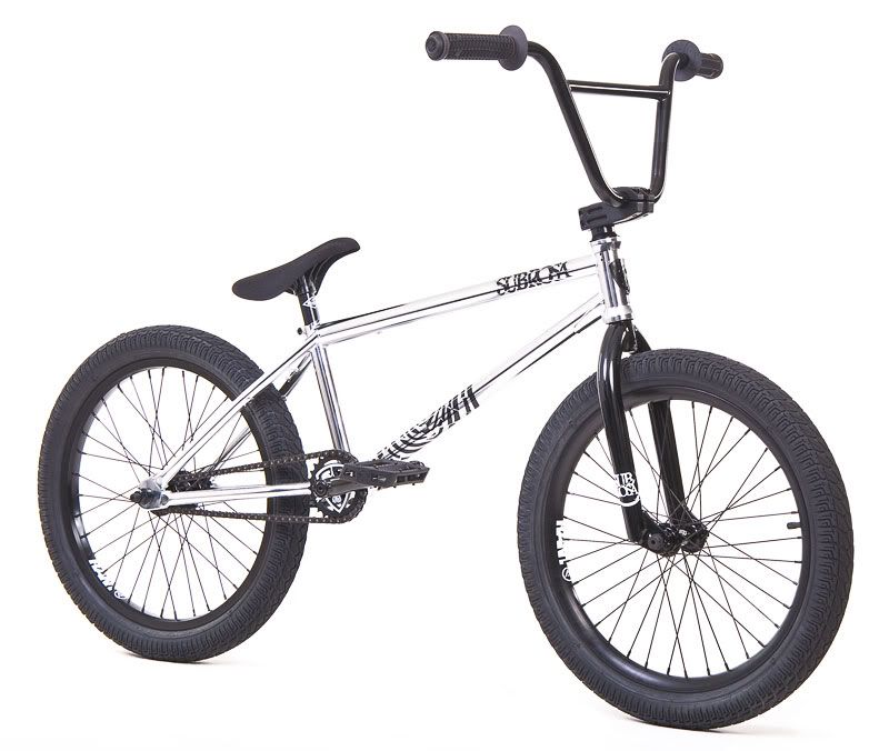 2012 SUBROSA MALUM DIRT COMPLETE BMX BIKE BICYCLE 20.75tt CHROME 100% 