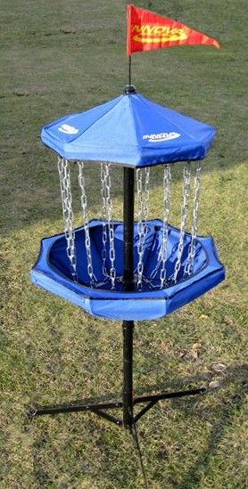 Innova Skillshot Portable Disc Golf Target Blue Basket 080757380402 