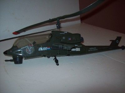 VINTAGE G I JOE COBRA 1983 DRAGONFLY HELICOPTER  