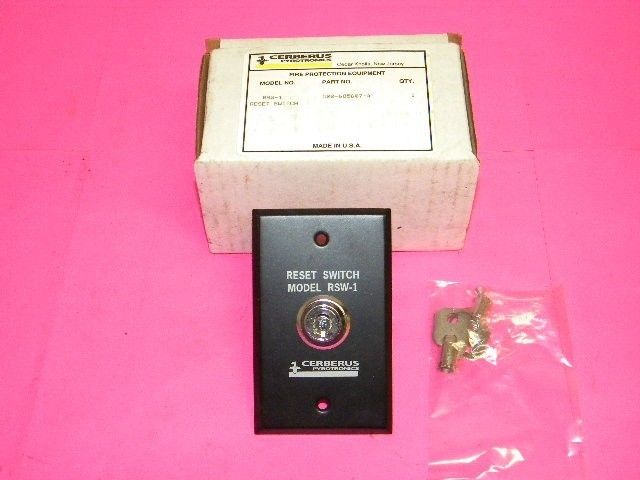 Cerberus Pyrotronics RSW 1 Fire Alarm Reset Switch  