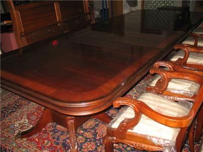 Drexel Robinson Mahogany Formal 11 + ft Dining Table Conference Table 