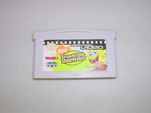   SQUAREPANTS VOL 1 Game Boy Advance GBA VIDEO 096427013426  