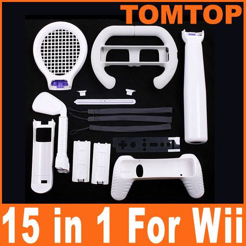 15 in 1 Multi Game Sports Pack Kit For Nintendo Wii  