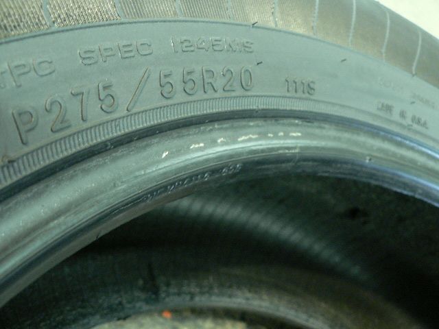 NICE GOODYEAR EAGLE LS/LS 2, 275/55/20, TIRES # 18581  