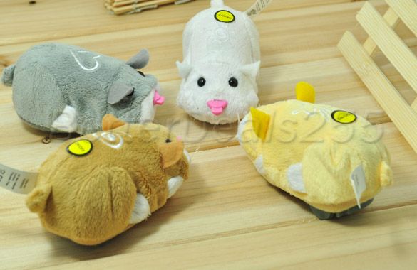 Zhu Zhu Pets Hamster Mr. Pip Go GO Toy ZhuZhu Yellow  