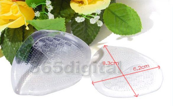 Gel Cushion Insoles Forefoot Care Anti Slip Shoe Pads  