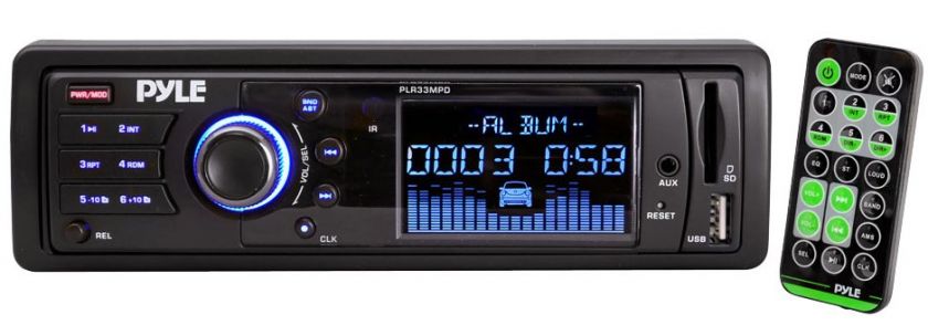   USB/SD/ AUX Car In Dash Receiver AM/FM Stereo Audio +Remote  