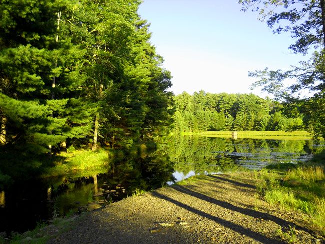 Another stunning view of Marcel Lake.