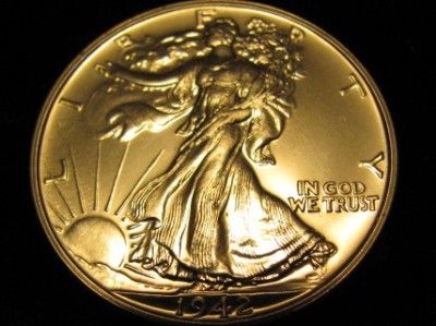 1942 GEM PROOF Walking Liberty Half   