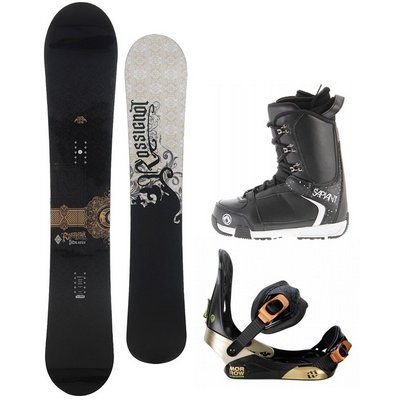 Rossignol Sultan 160cm Mens Snowboard + Morrow Invasion Bindings 