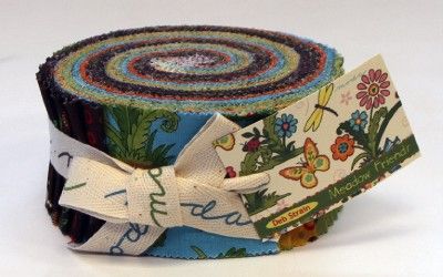 FABRIC Jelly Roll MEADOW FRIENDS Deb Strain MODA Boy  