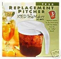 MR. COFFEE 3 quart ICED TEA PITCHER Pot TP30 For TM30  