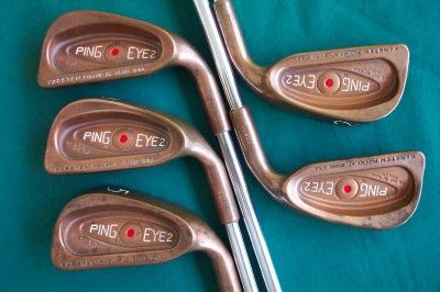   Beryllium Copper EYE 2 RED DOT BeCu 1,2,3,4,5 Irons set clubs NICE