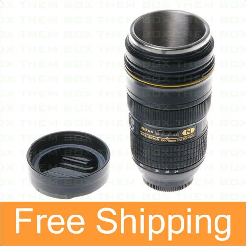 Nikon Coffee Lens Cup AF S 24 70MM F/2.8 ZOOM Mug DC59  