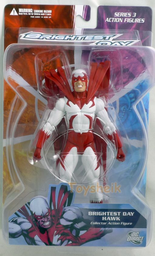 Brightest Day s3 Hawk figure DC Direct 761941302874  