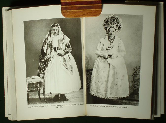 BOOK Polish Folk Costume in Poznan Region POLAND German  