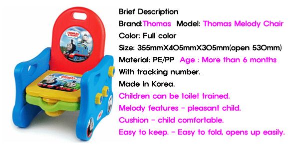 Thomas Train Melody music Potty seat Chair Toilet restroom baby child 