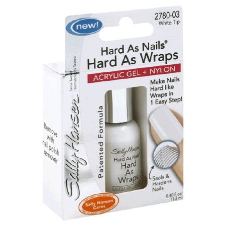 Sally Hansen Hard As Wraps White Tip # 2780 03  