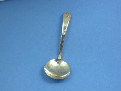 SHEFFIELD ENGLAND SILVERPLATE SAUCE LADLE SHELL  