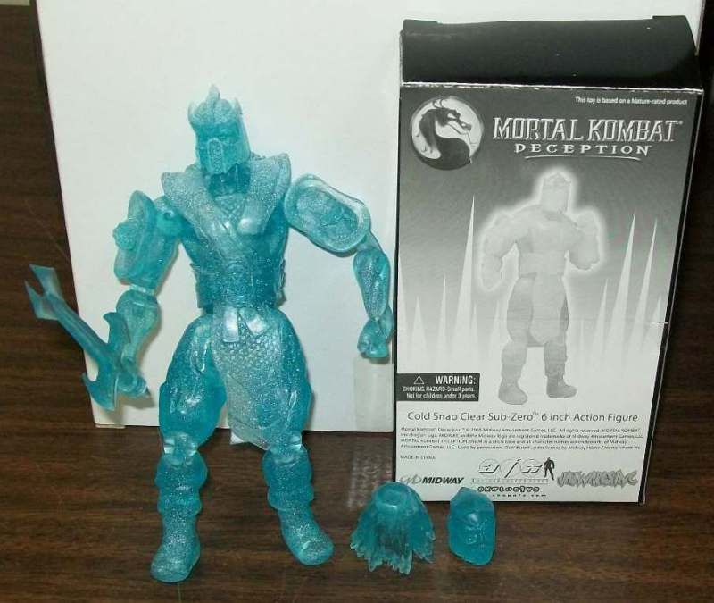 MORTAL KOMBAT DECEPTION COLD SNAP CLEAR SUB ZERO 6 MIB  