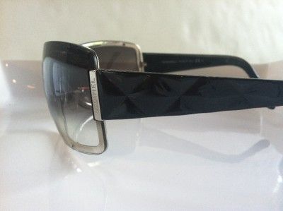 AUTHENTIC CHANEL SUNGLASSES $599 GREY GRADIENT LENS QUILTED  