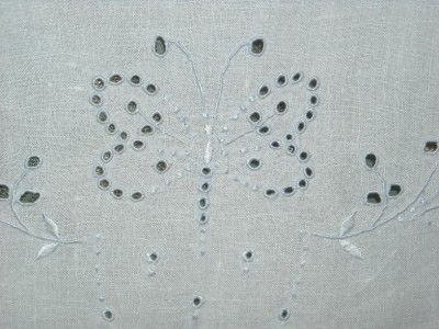 MADEIRA EMBROIDERED TABLERUNNER BUTTERFLIES 16 x 50  