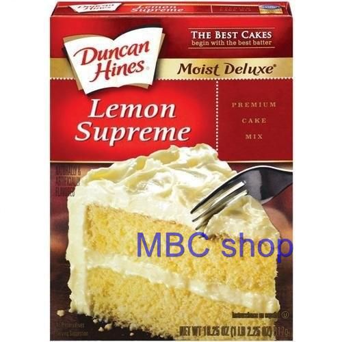   Deluxe Best Premium Cake Mix Variety Food Dessert Box Recipe  